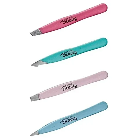For Your Beauty Mini-Zupfer-Set - 4 Bunte Griffspitzen
