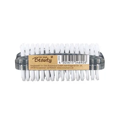 For Your Beauty فرشاة أظافر لجمالك صغيرة ذات وجهين، قطعة واحدة