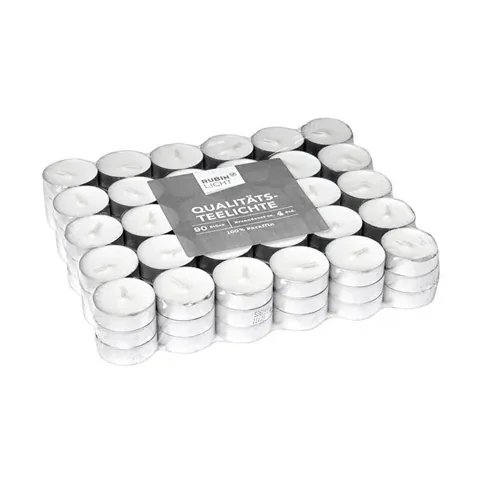 Rubin Licht 90er Pack Teelichter