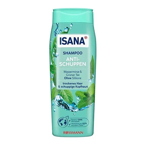 Isana Erfrischendes Shampoo mit Wasserminz & Aventurin 300ml