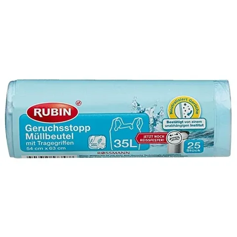 Rubin Geruchsfänger Müllbeutel 35L
