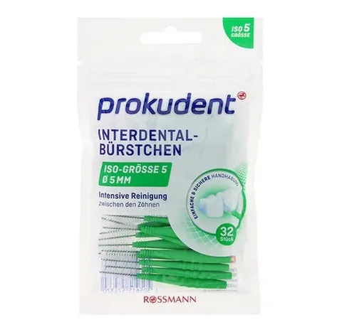 Зубная щетка Prokudent межзубная 32 шт - 5 мм