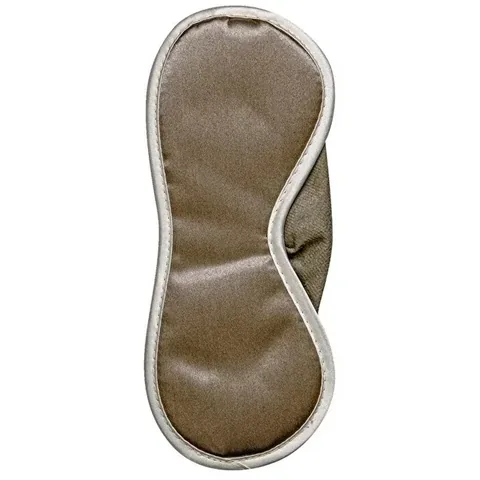 Verstellbare Satin Schlafmaske mit Frottee