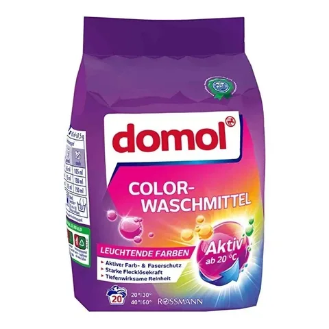 Домол Цветной Специальный Порошок для Стирки 20 Стирок 1350 г от Domol