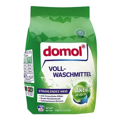 Домол Стиральный порошок 20 стирок 1350 г от Domol