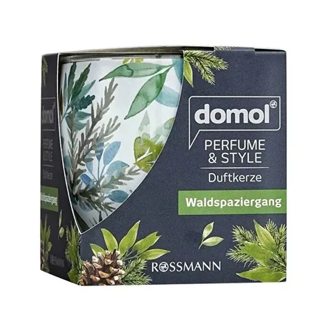 Domol Duftkerze 150g - Frisch-Würziger Kiefernaroma & Geruchsneutralisierer