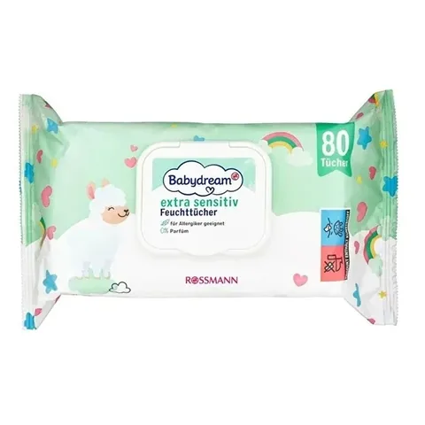 Babydream Wet Wipes Extra Sensitive 80 pcs