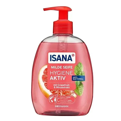 Isana صابون سائل إيزانا بخلاصة الجريب فروت والنعناع 500 مل