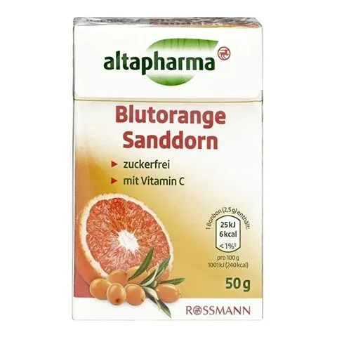 Altapharma Blutorangenbonbons 50g
