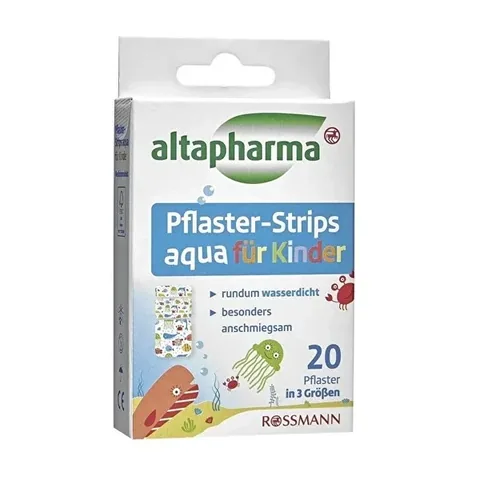 Altapharma Kids Wasserfeste Pflaster mit Muster 20 Stück