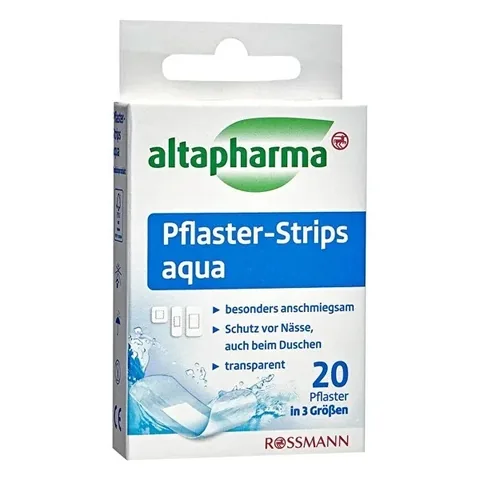 Altapharma Aqua Strip wasserdichte Pflaster - 20 Stück