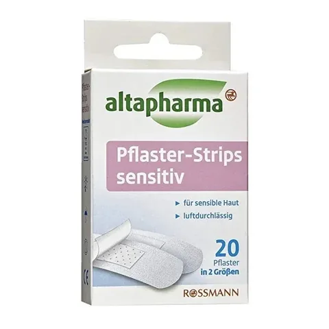 Altapharma Sensitive Hautstreifenpflaster - 20 Stück