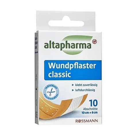 Altapharma Classic Pflaster, hypoallergen, 10 Stück