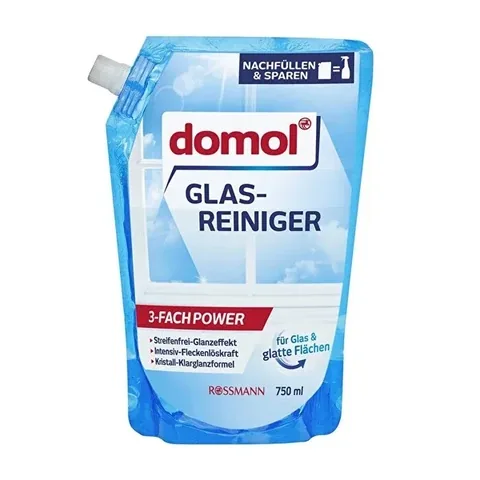 Domol 750ml Oberflächenreiniger - streifenfreier Glas- und Spiegelglanz