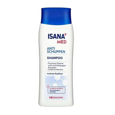 Isana Med Anti-Schuppen Shampoo mit Koffein & Menthol 200ml