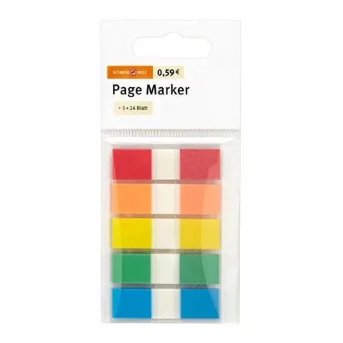 Schreibwelt Bunte Haftnotizen