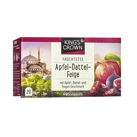 Königskrone Fruchtiger Süßer Tee mit Äpfeln, Datteln & Feigen 40g