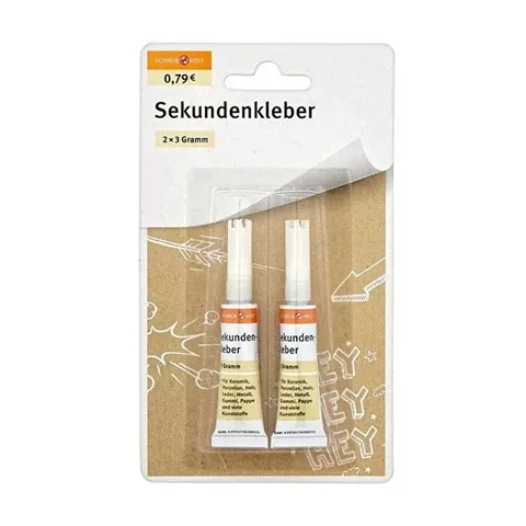 Schreibwelt Japanischer Multi-Oberflächenkleber 2x3g