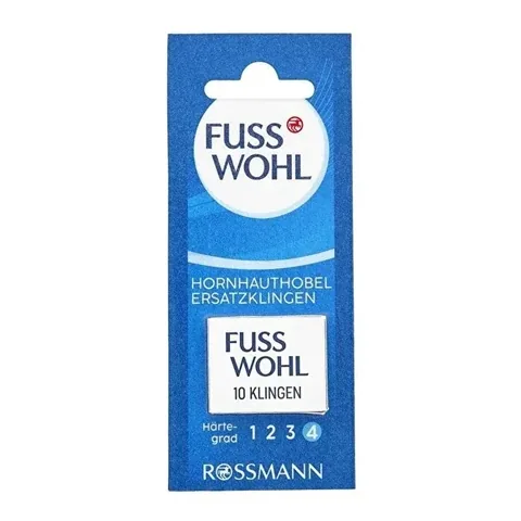 Запасные лезвия для пилки для пяток Fusswohl 10 шт.