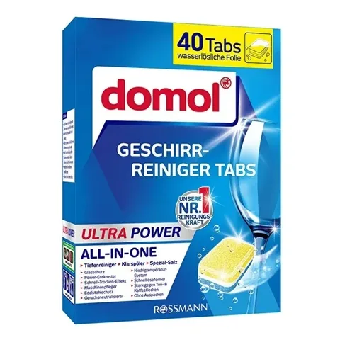 Domol Multi Performance Geschirrspültabs 40 Stück
