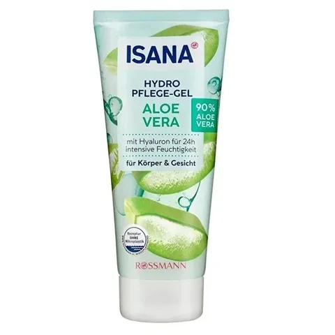 Гель для тела и лица Isana Увлажняющий с алоэ вера 200 мл