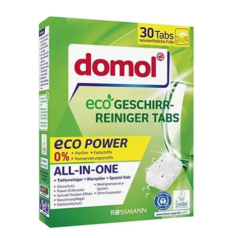 Domol Eco-Spülmaschinentablette - Stark 1 Stück