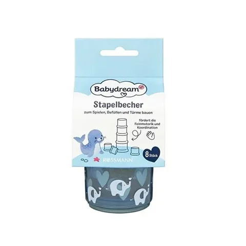 Babydream Educational Play Cups 8 pcs 8 pcs