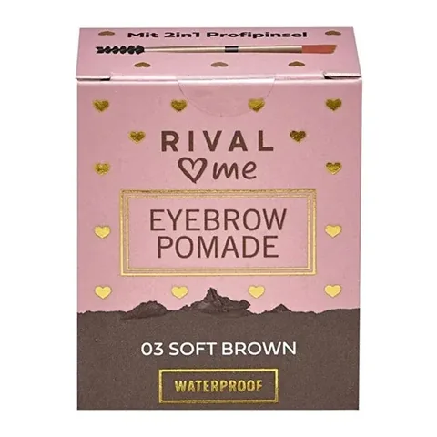Rival Loves Me Langanhaltende Augenbrauenpomade + Pinsel 1 Stück