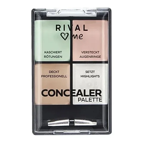 Rival Loves Me 4-Farben Concealer Palette - Makelloser Teint
