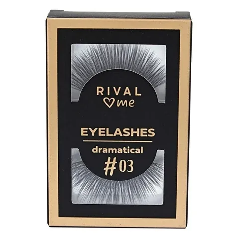 Rival Loves Me Natürliche Wimpern mit Kleber