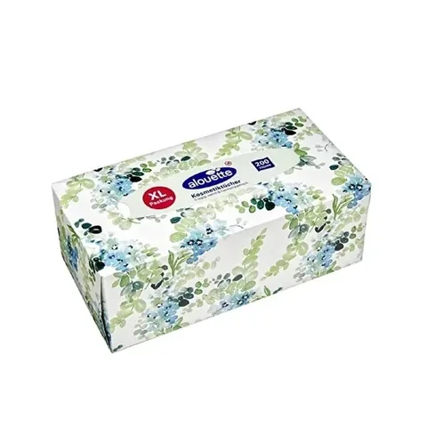 Alouette Weiche und umweltfreundliche 2-lagige Taschentücher - 200 Blatt Box