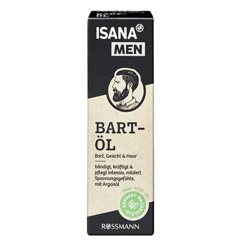 Масло для бороды Isana Men Аргана и Жожоба 30 мл