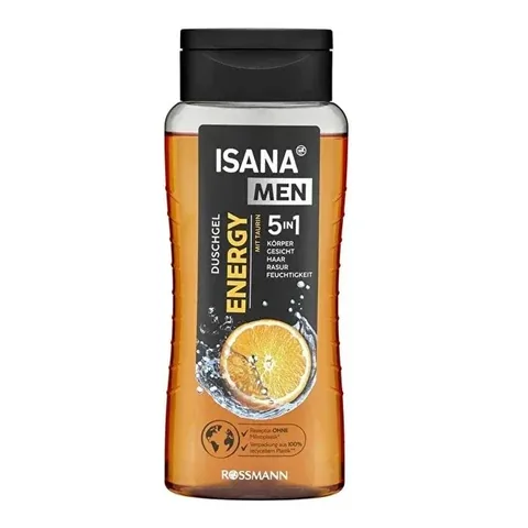 Isana Men Shower Gel 5 in 1 Energy 300 ml