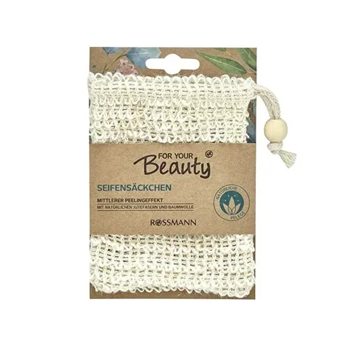 Peeling-Badewaschpeeling - Baumwolle & Jute-Mesh von For Your Beauty
