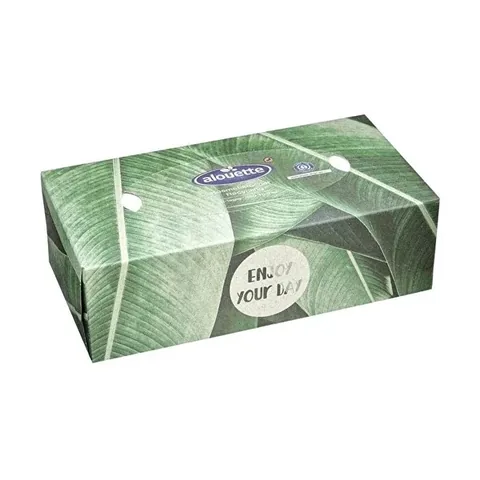 Alouette Soft 2-lagige Taschentücher Box - 200 Blatt - Hautfreundlich