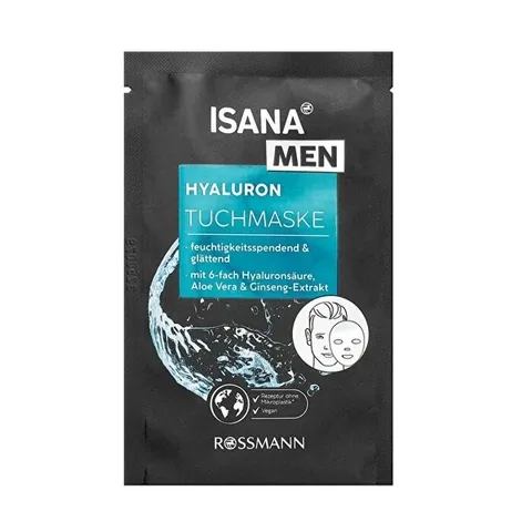 Маска для лица Isana Men Hydro Power увлажняющая для всех типов кожи 1 шт