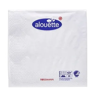 Alouette Servietten 20er-Pack - 25x25 cm, Stilvoll &amp; Langlebig