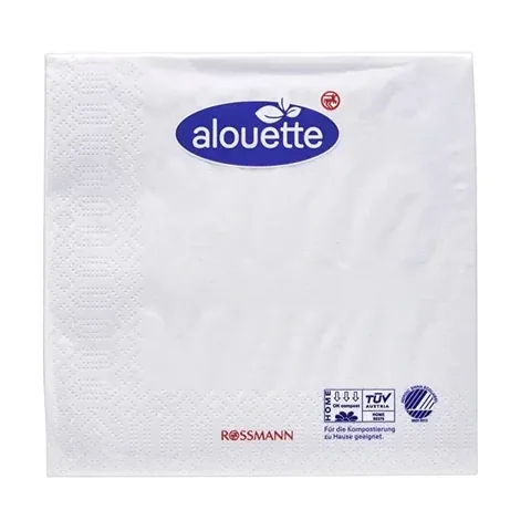 Alouette Servietten 20er-Pack - 25x25 cm, Stilvoll & Langlebig