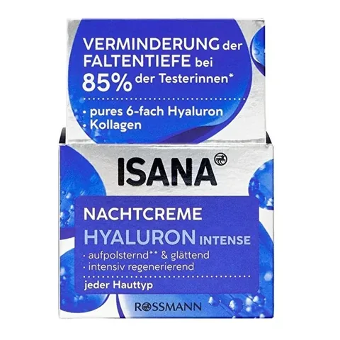 Isana Hyaluron Nachtcreme 50ml