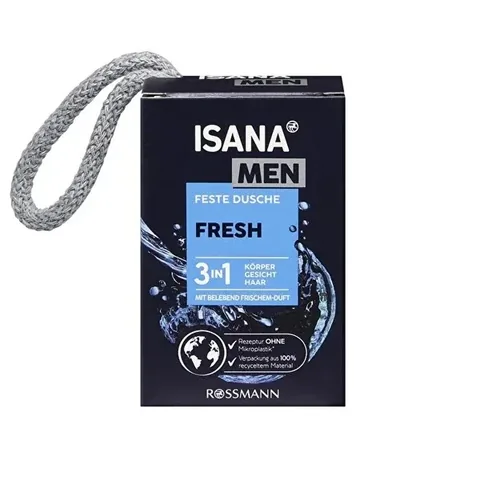 Isana Men Solid Shower Gel 3in1 100 gr