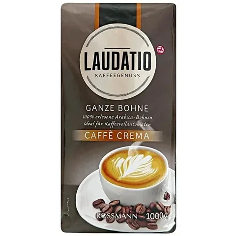 Laudatio Cafe Crema Ganze Kaffeebohnen 1000g
