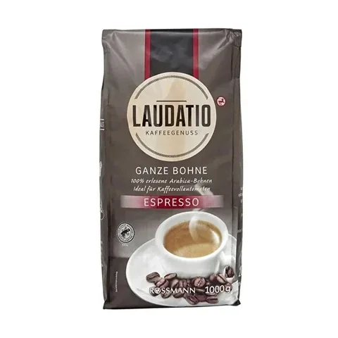 Laudatio 1000g Ganze Bohnen Espresso - Premium Arabica Kaffee
