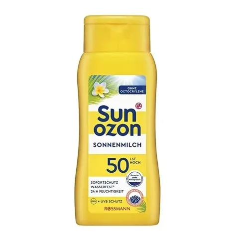 Солнцезащитное молочко Sunozon 50 SPF для чувствительной кожи 200 мл