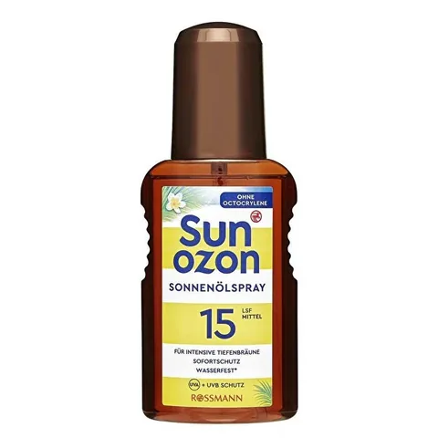 Sun Ozon زيت صنوزون البرونزي بعامل حماية 15، 150 مل