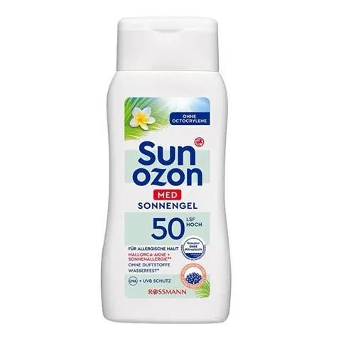 Солнцезащитный гель Sunozon MED 50 SPF 200 мл