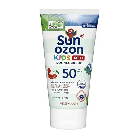 Солнцезащитный крем для детей Sunozon MED 50 SPF для чувствительной кожи 150 мл