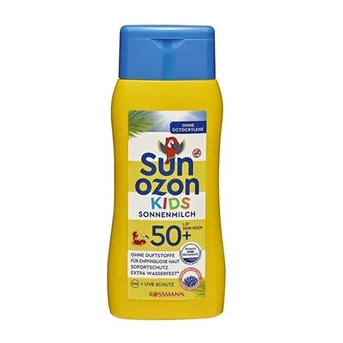 Солнцезащитное молочко для детей Sunozon 50+SPF для чувствительной кожи 200 мл