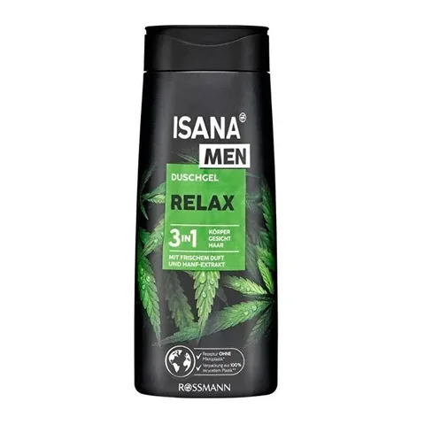 Isana Men Shower Gel Relax 3 in 1 300 ml