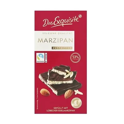 Die Exquisite Zartbitterschokolade mit Mandelpaste - 140g