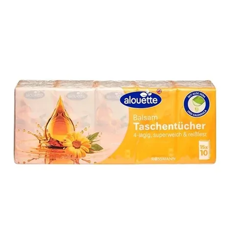 Alouette 150 Chlorfreies Tissue-Pack - Weich & Umweltfreundlich